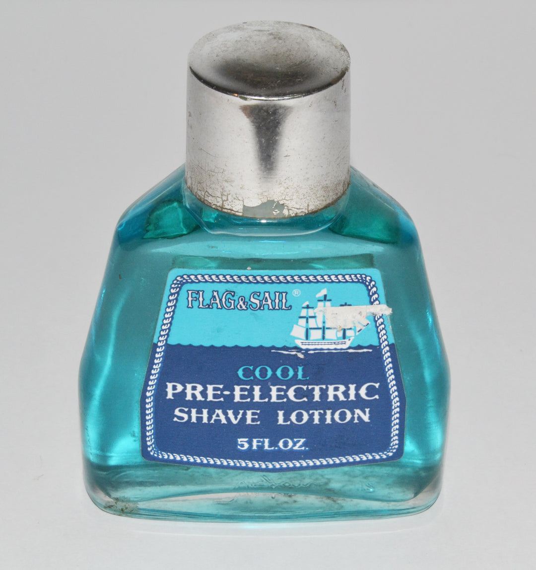 Cool Pre-Electric Shave Lotion By Flag & Sail