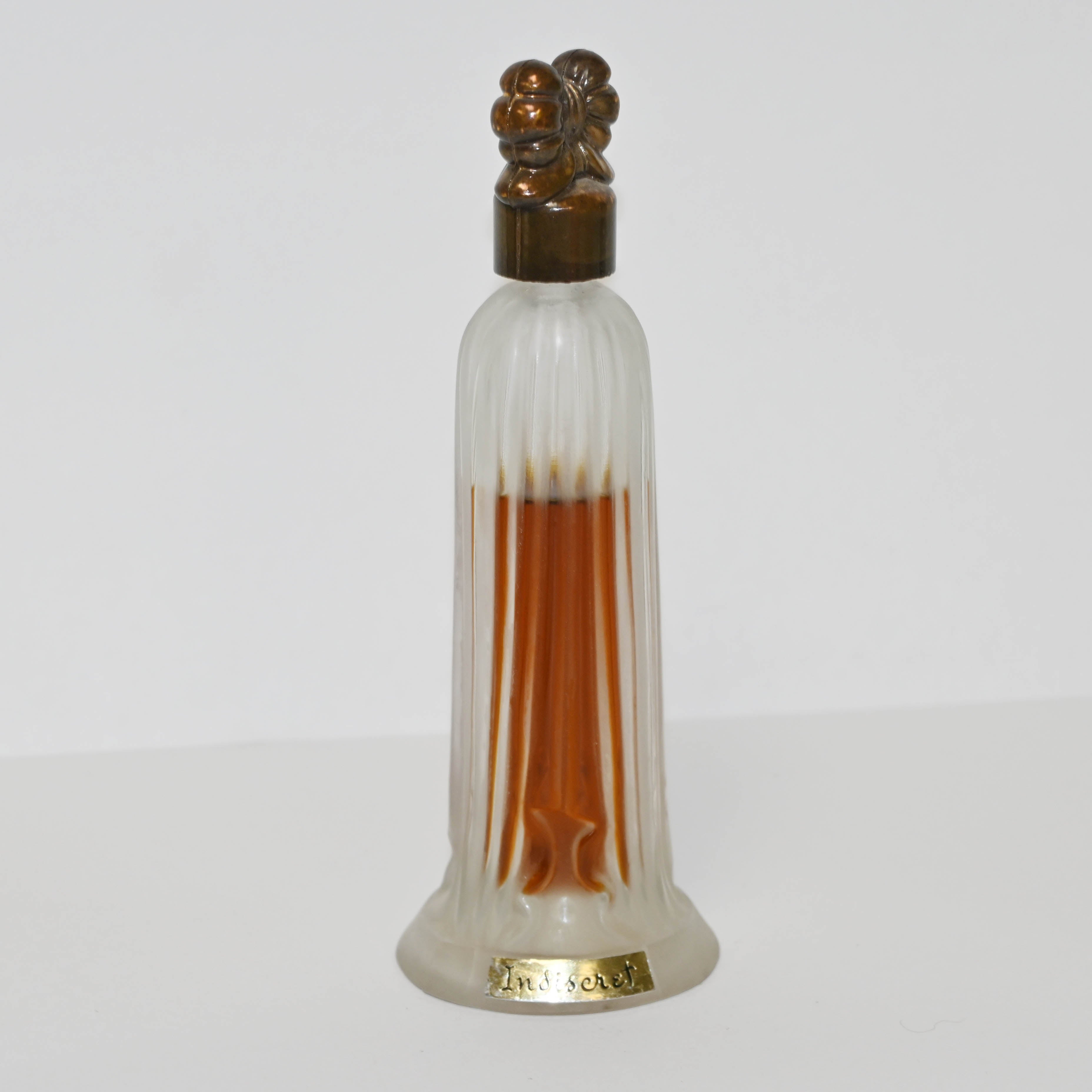 ルシアンルロン　INDISCRETE アンティークボトル Vintage Indiscret Perfume By Lucien Lelong