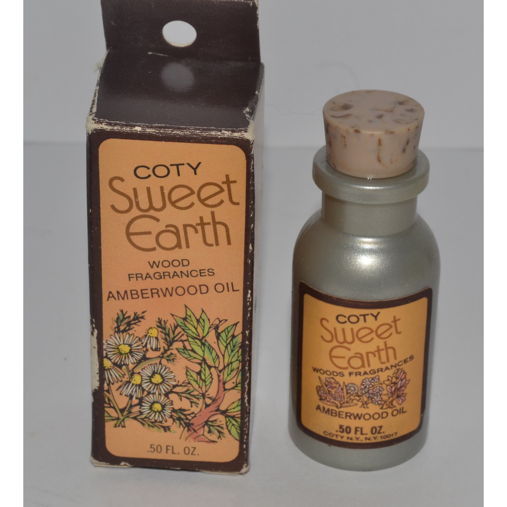 Vintage Sweet Earth Amberwood Oil By Coty Quirky Finds