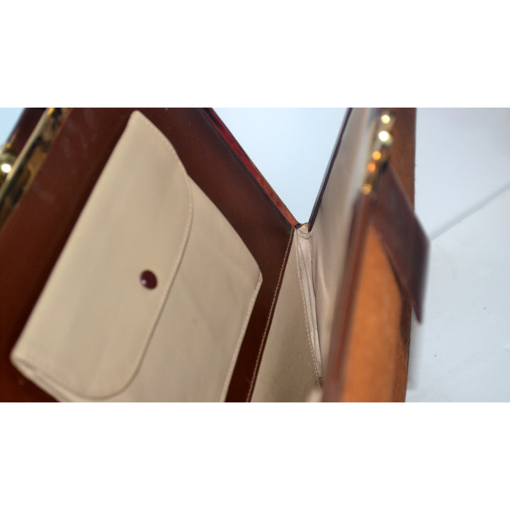 Vintage Ponyhair Leather Purse By Artmex