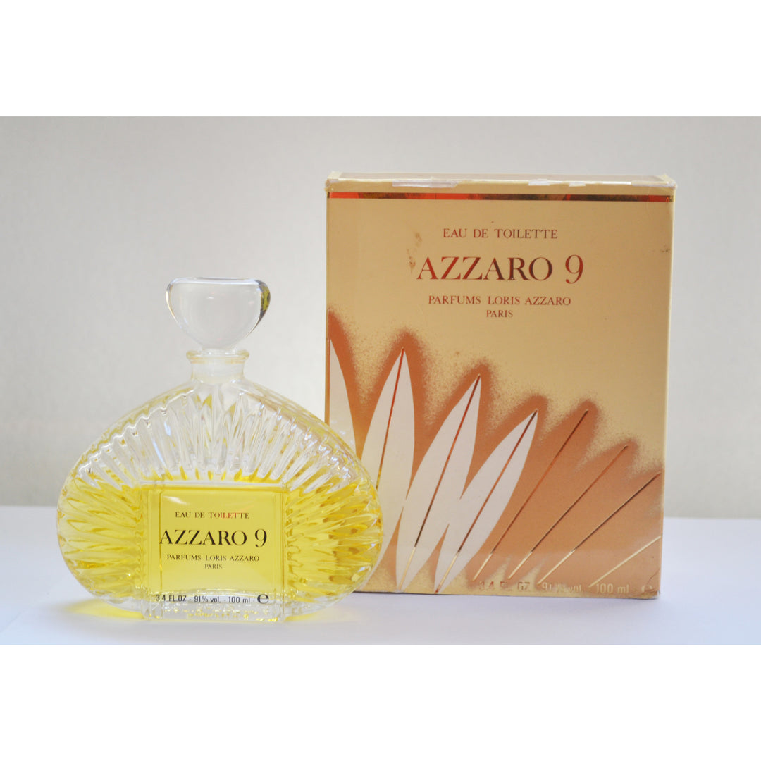 Vintage Azzaro 9 Eau De Toilette By Loris Azzaro