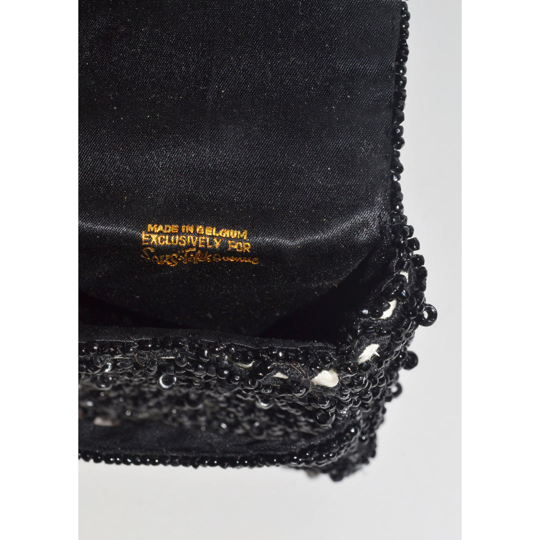 Vintage Beaded Cigarette Case By Saks Fifth Ave.
