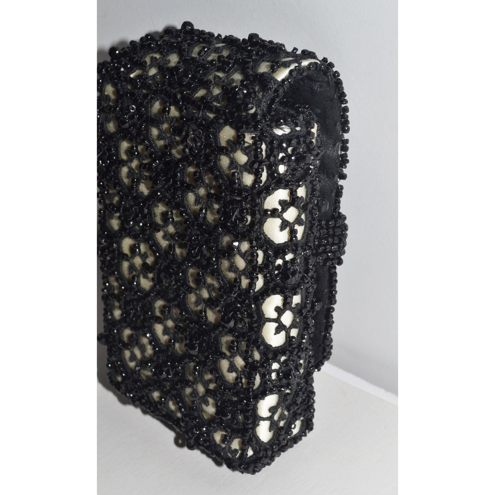 Vintage Beaded Cigarette Case By Saks Fifth Ave.