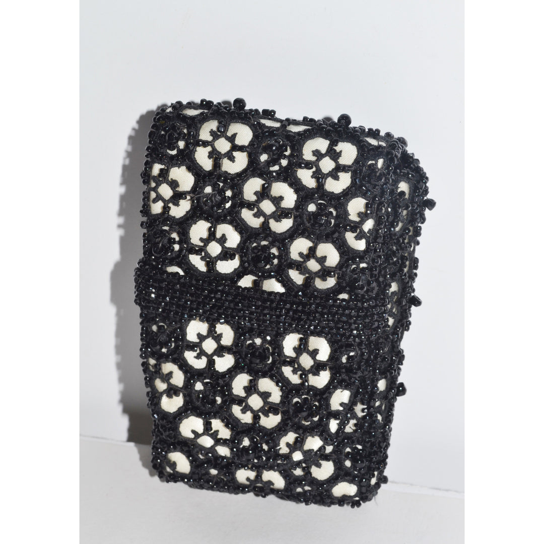 Vintage Beaded Cigarette Case By Saks Fifth Ave.