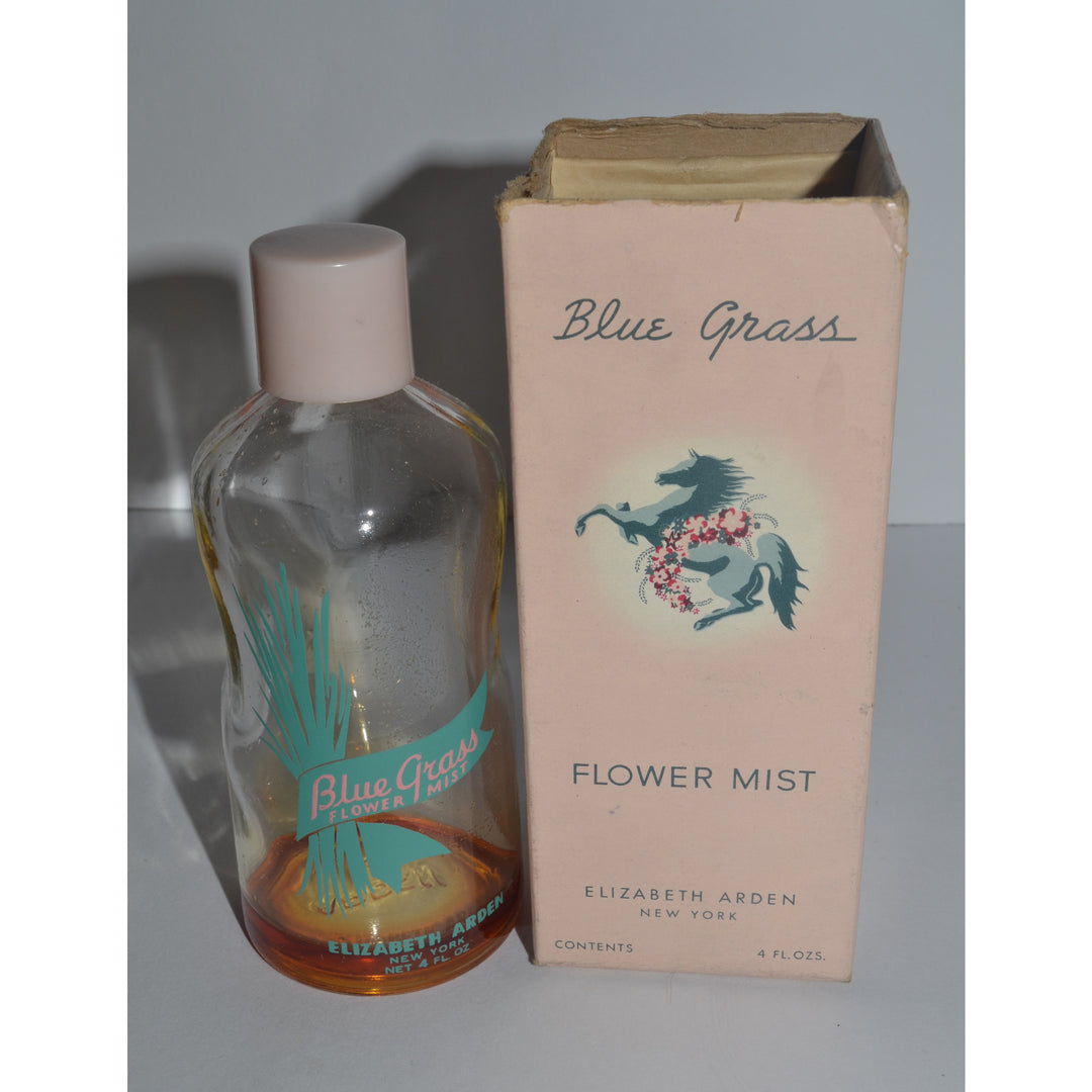Vintage Blue Grass Flower Mist By Elizabeth Arden