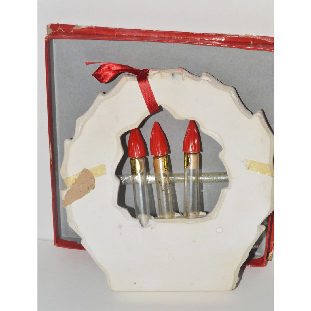 Vintage Holiday Wreath Perfume Set By Churchhill