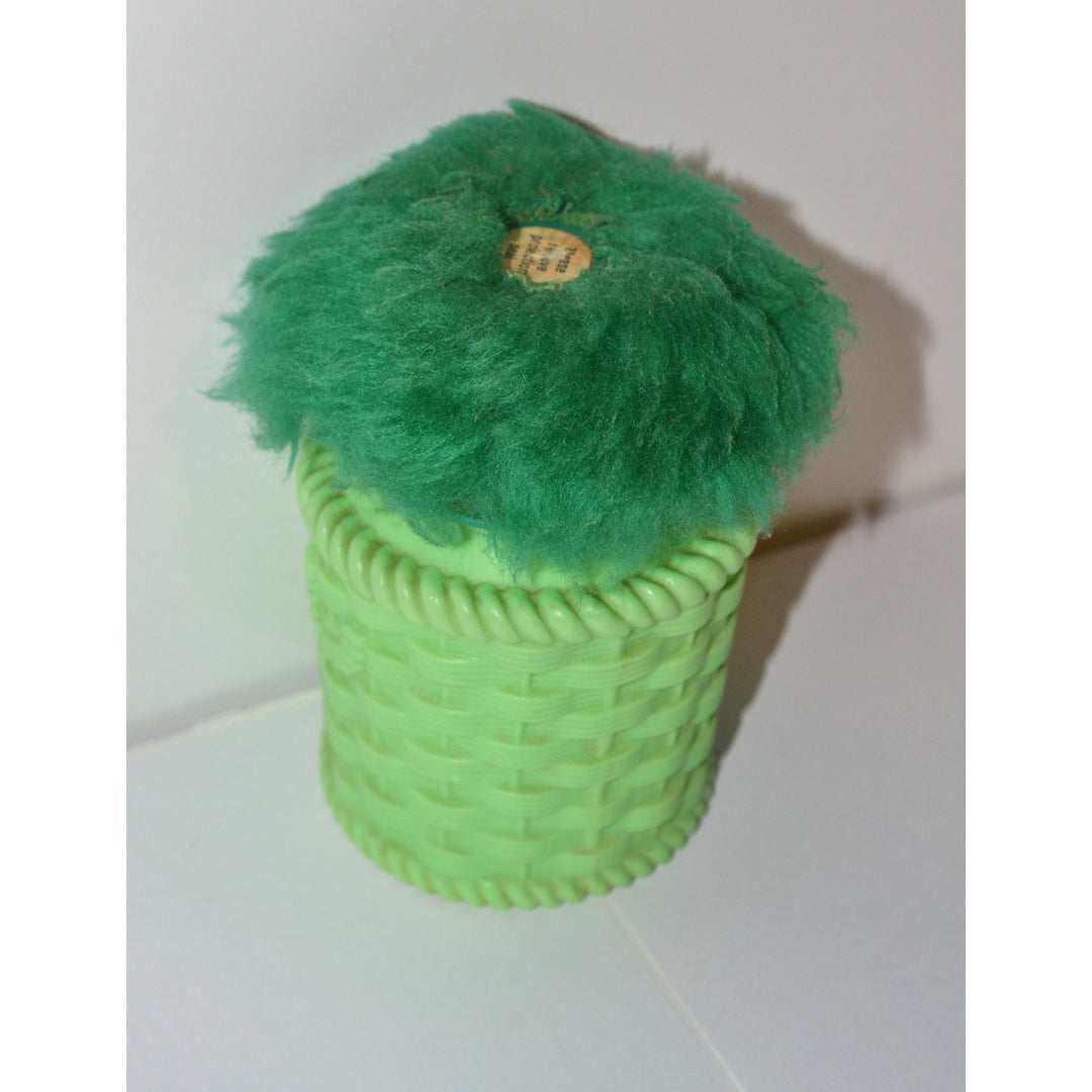 Vintage Emeraude Powder Pouf By Coty