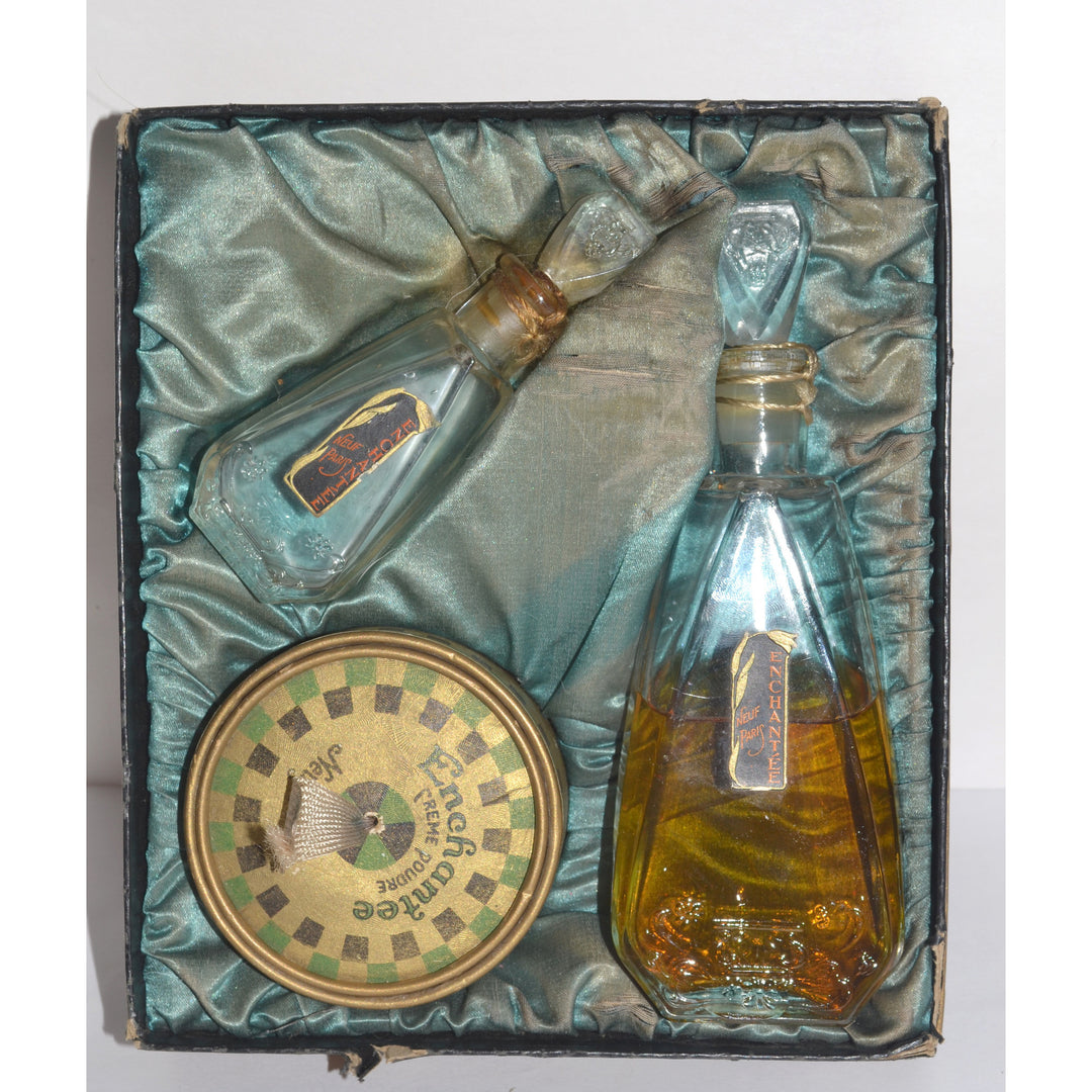 Vintage Enchantee Perfume Set By Neuf Paris