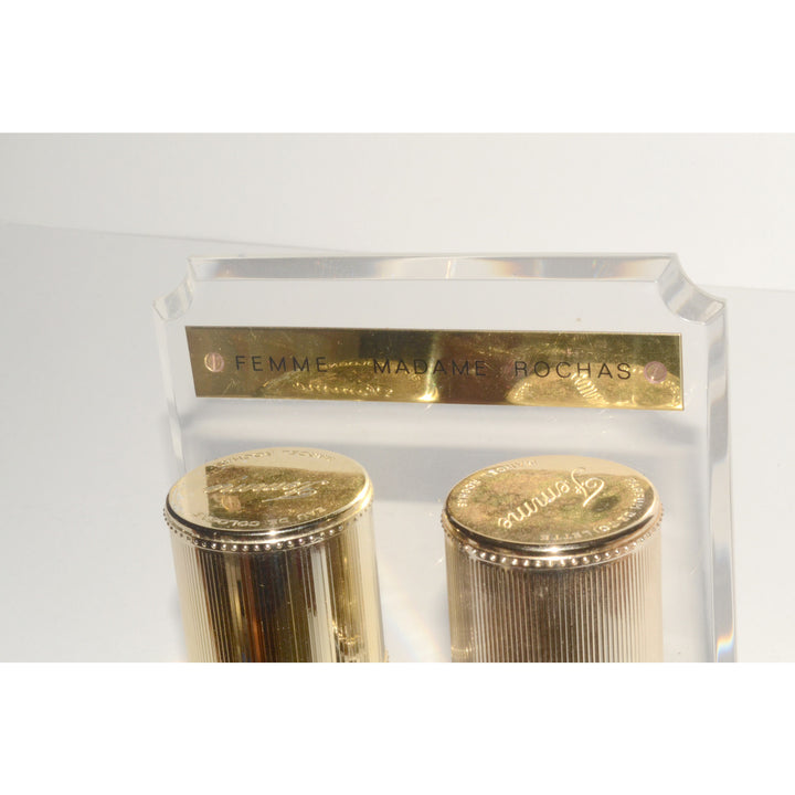 Vintage Femme Perfume Display Set By Marcel Rochas