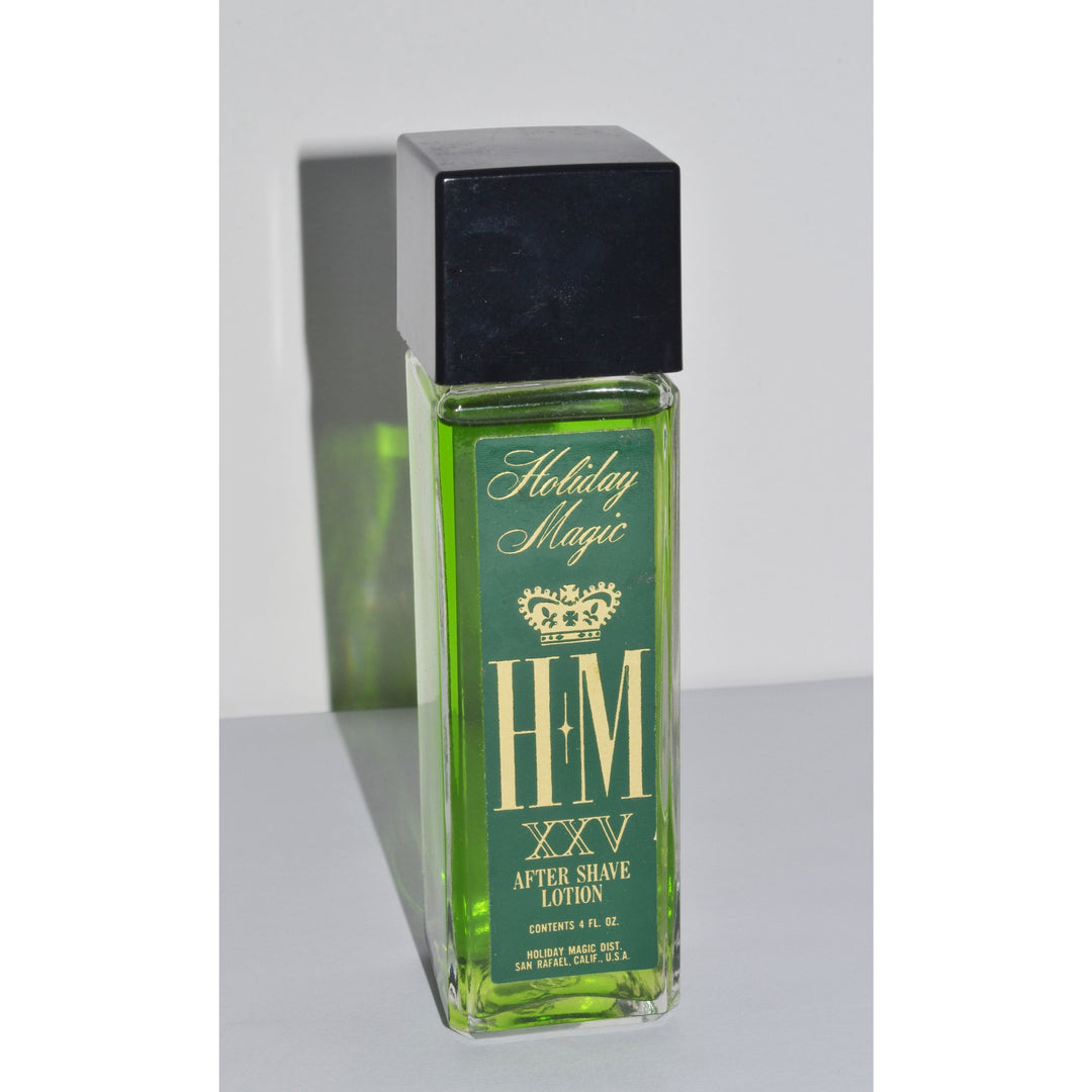 Vintage HM XXV After Shave Lotion By Holiday Magic