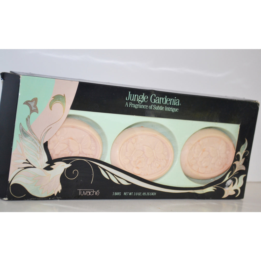 Vintage Jungle Gardenia Soap Set By Tuvaché