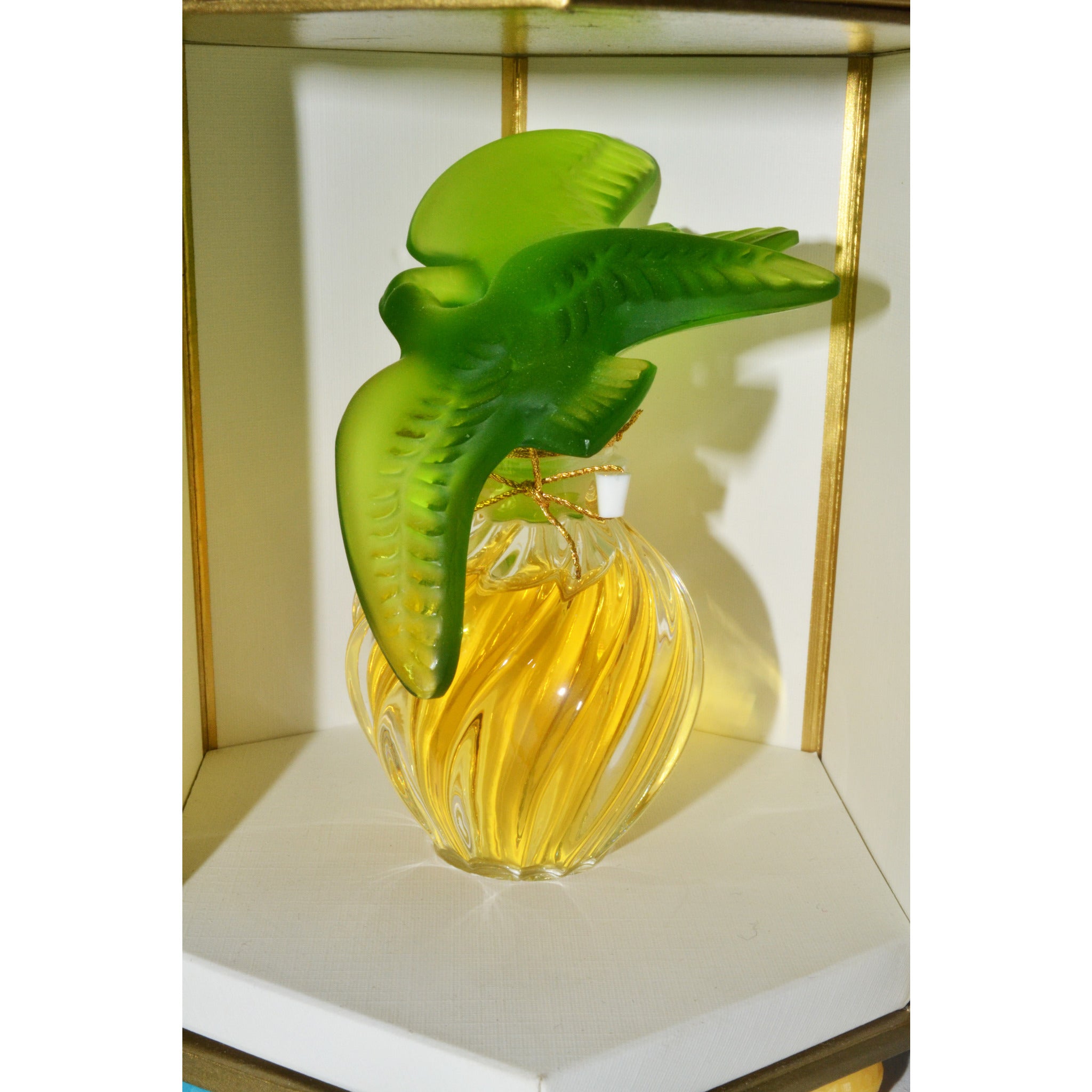 Vintage L'Air Du Temp Parfum Green Lalique Flacon – Quirky Finds