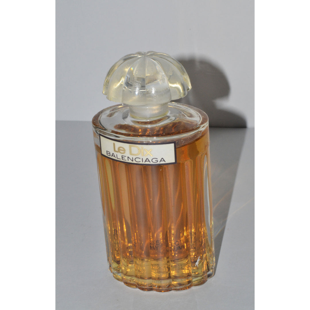 Vintage Le Dix Eau De Toilette Factice By Balenciaga
