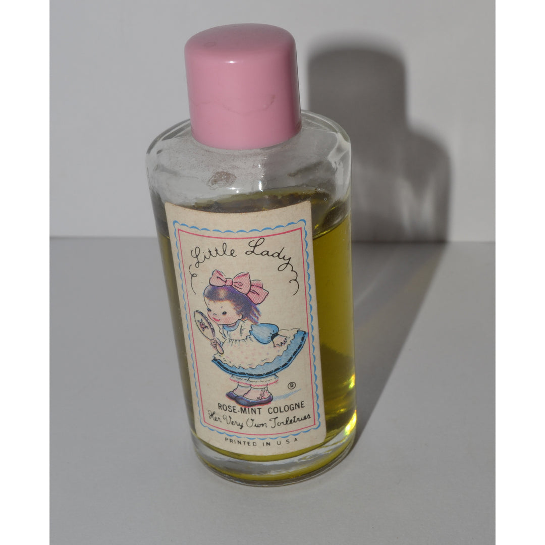 Vintage Little Lady Rose-Mint Cologne By Helen Pessl