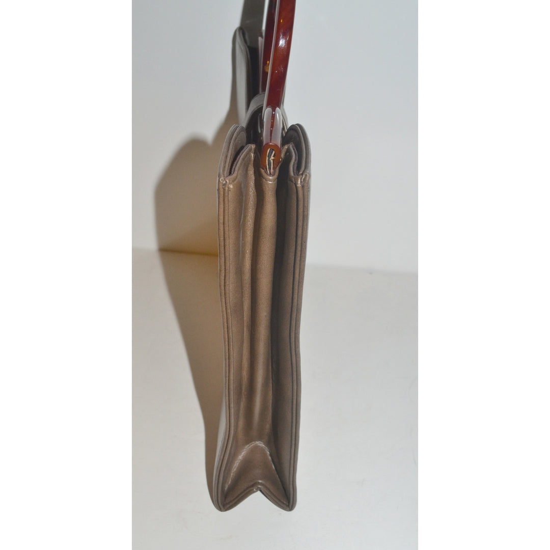 Vintage Structured Handbag by Lou Taylor