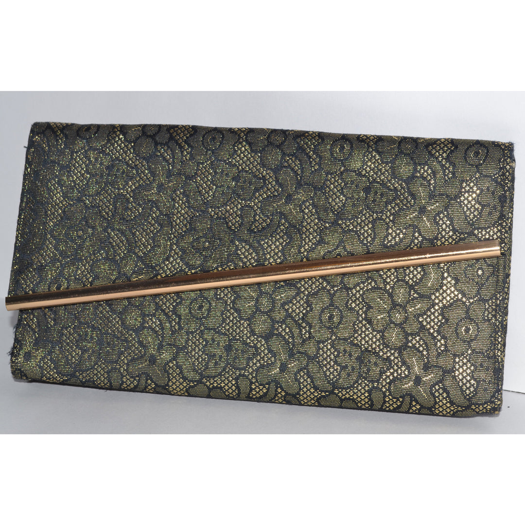 Vintage Lace & Gold Evening Purse By Majestic