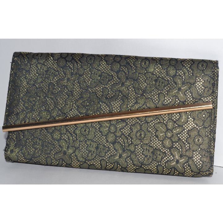Vintage Lace & Gold Evening Purse By Majestic
