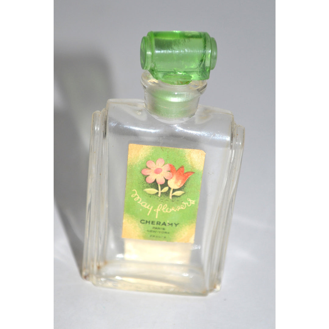 Vintage May Flower Perfume Bottle By Cheramy
