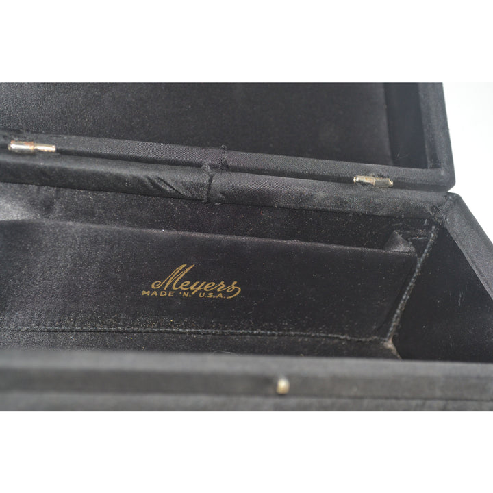 Vintage Rhinestone Pillbox Purse By Meyers