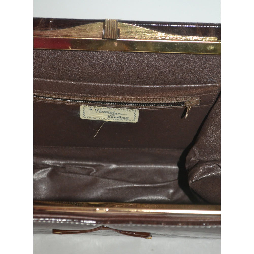 Vintage Brown Purse By Naturalizer