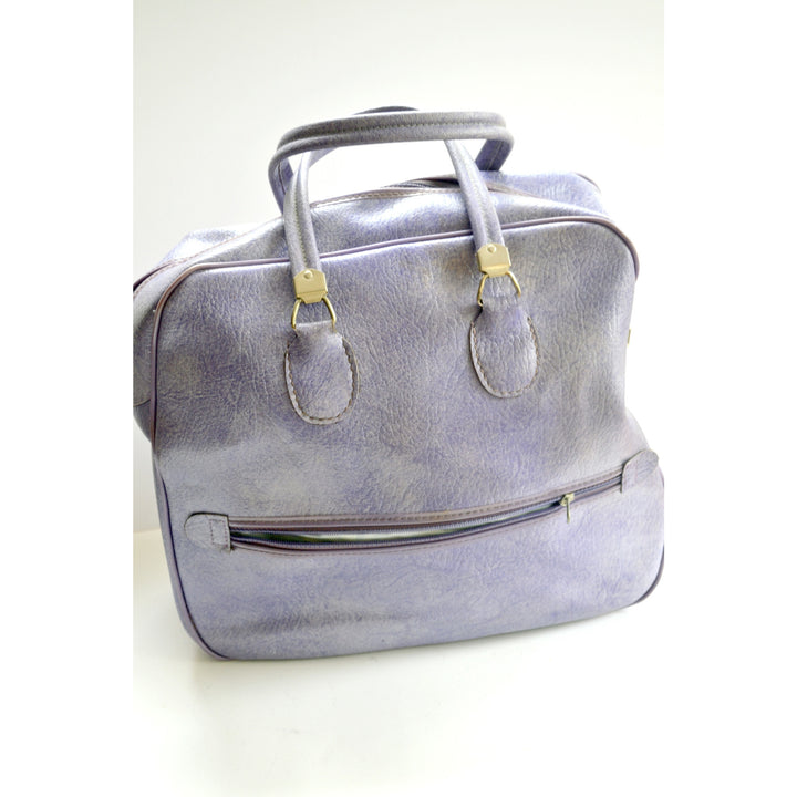 Vintage Purple Carry-All Travel Bag By Invicta