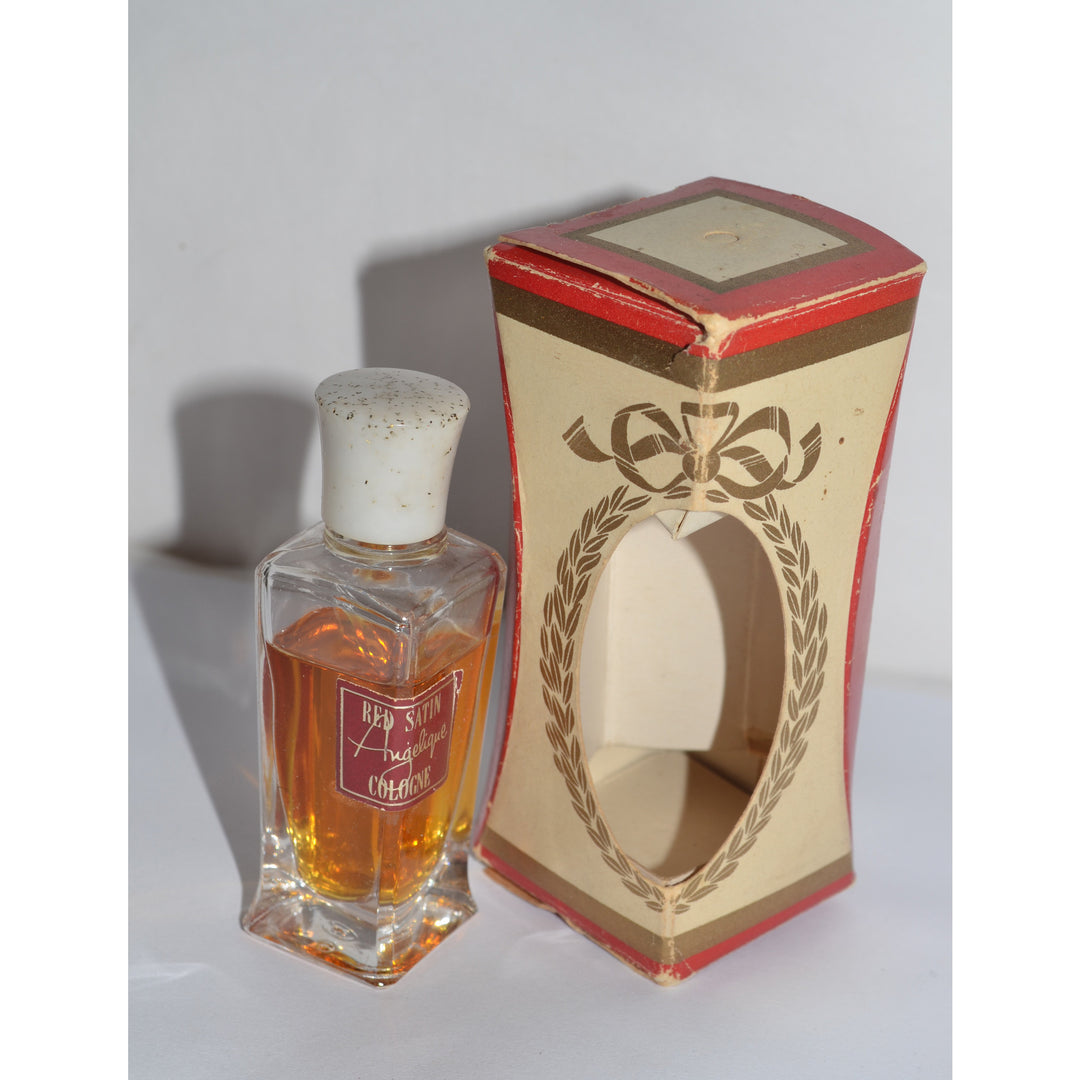 Vintage Red Satin Perfume By Angelique