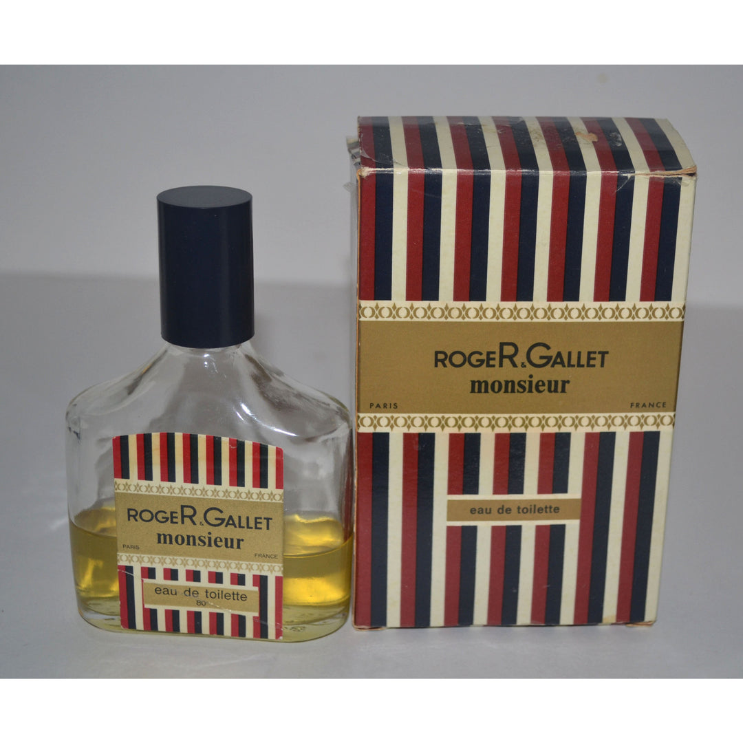 Vintage Monsier Eau De Toilette By Roger & Gallet