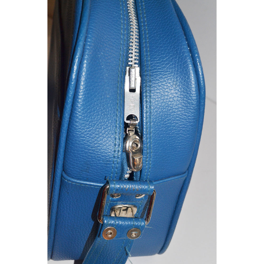 Vintage Blue Saturn II Travel Luggage By Samsonite