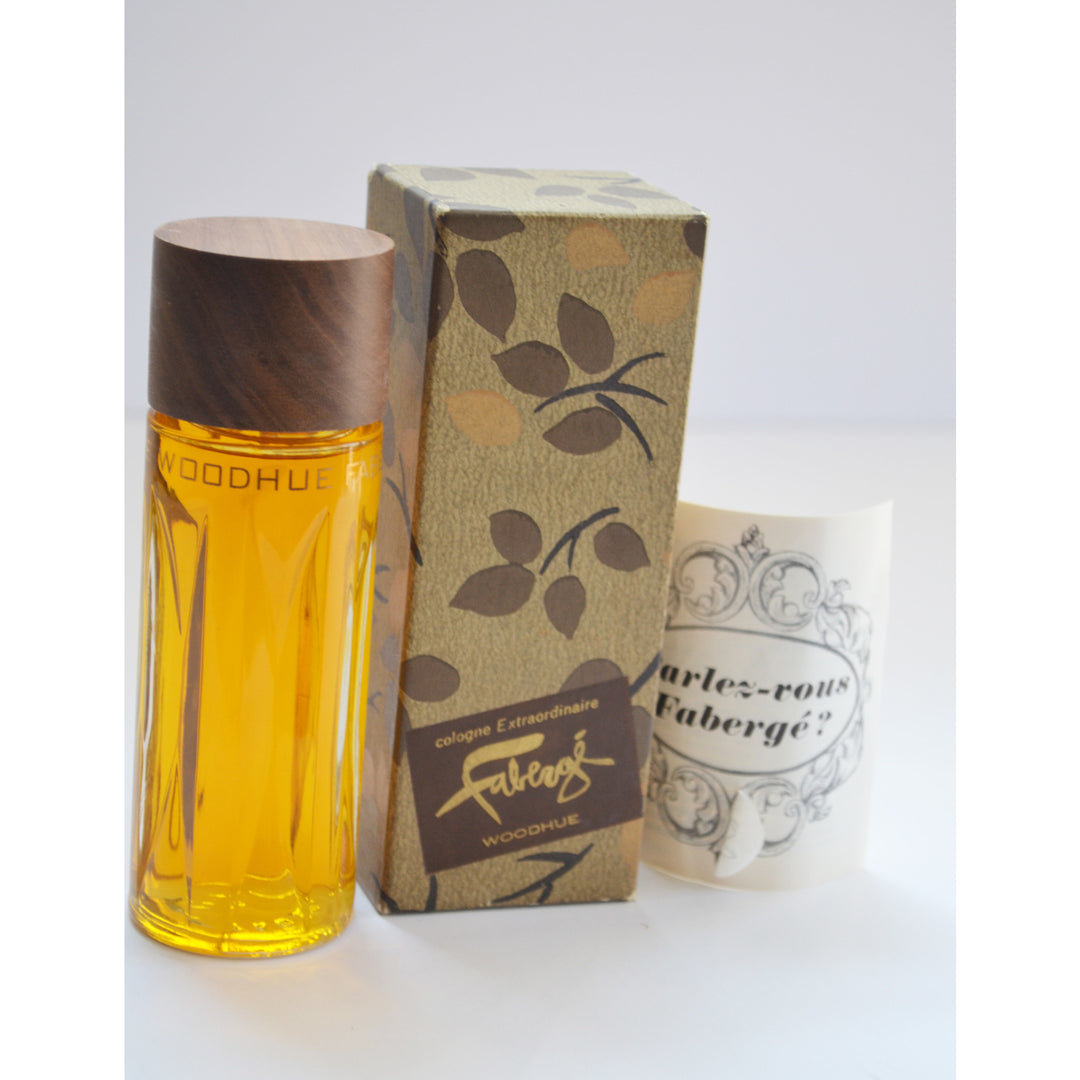 Vintage Woodhue Cologne By Faberge
