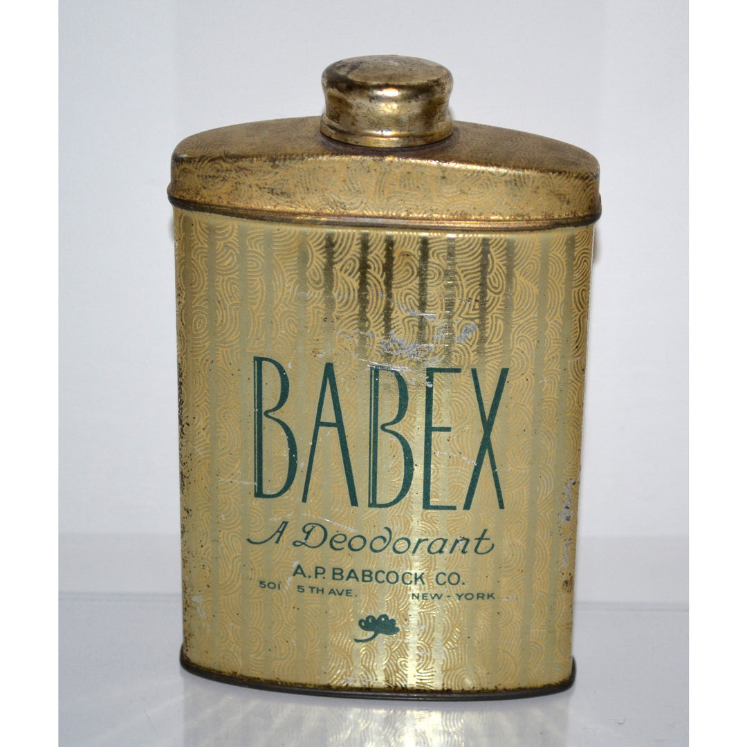 Vintage Babex Deodorant Talc By A.P. Babcock Co.