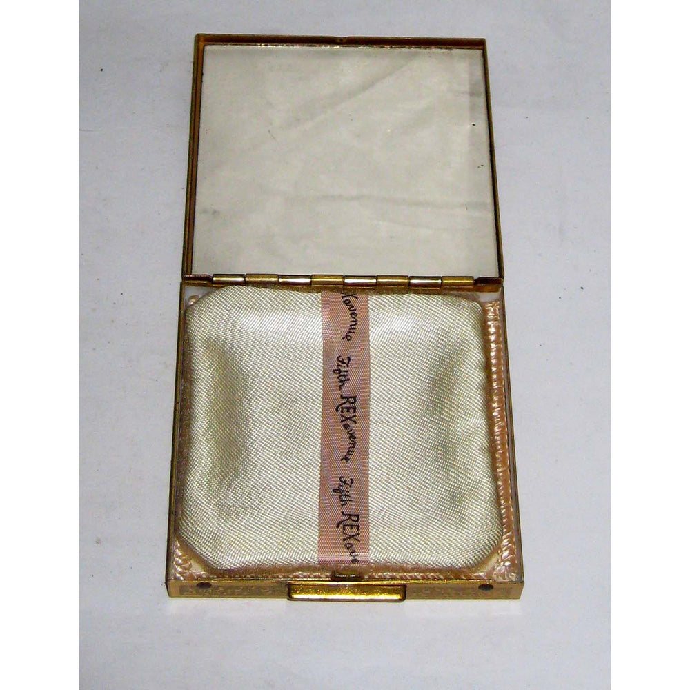 Vintage Bakelite Compact By Rex