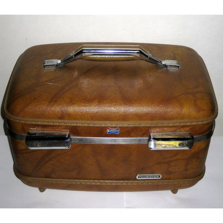 Vintage Brown Traincase By American Tourister