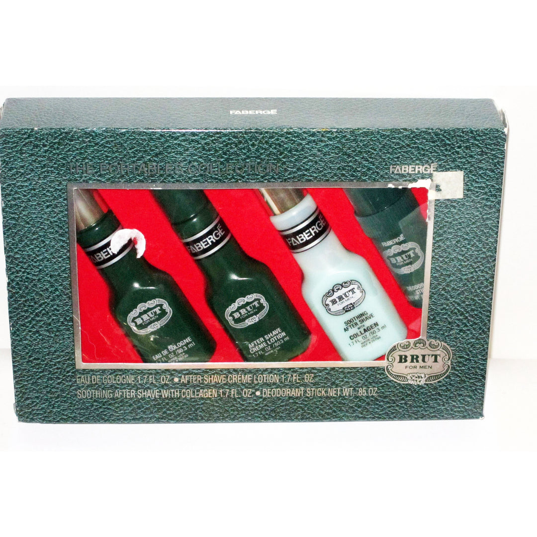 Vintage Brut The Portables Collection Set By Faberge