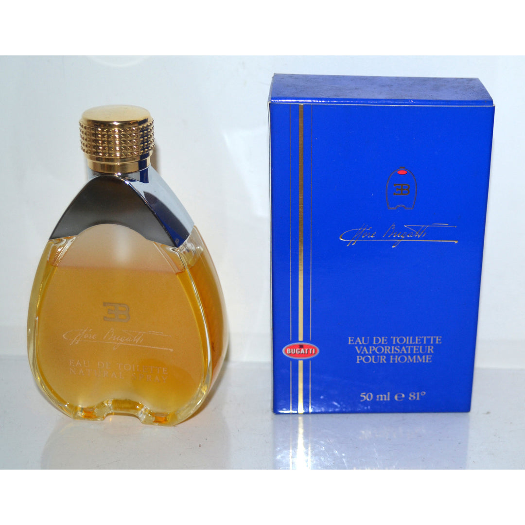 Vintage Bugatti Eau De Toilette By Ettore Bugatti