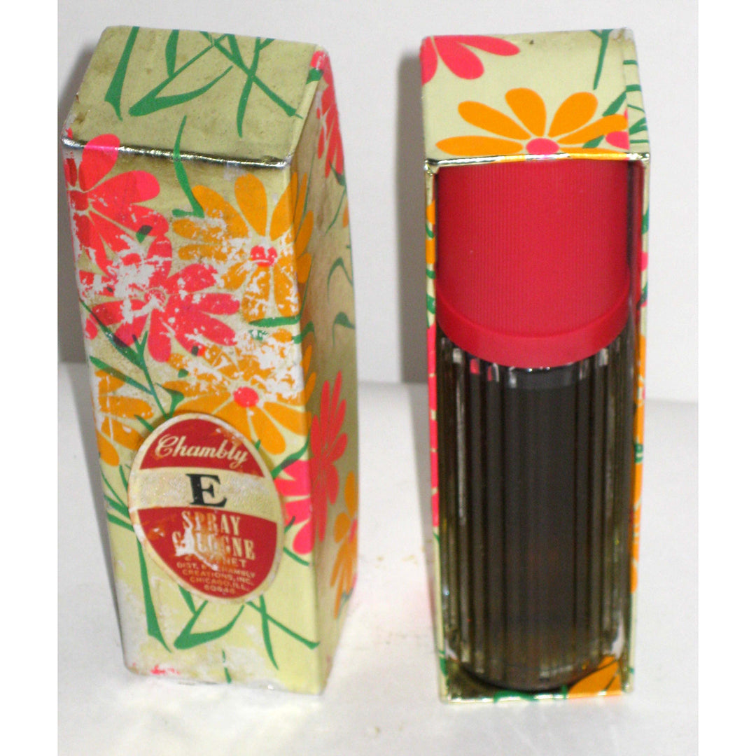 Vintage Chambly E Spray Cologne By Chambly