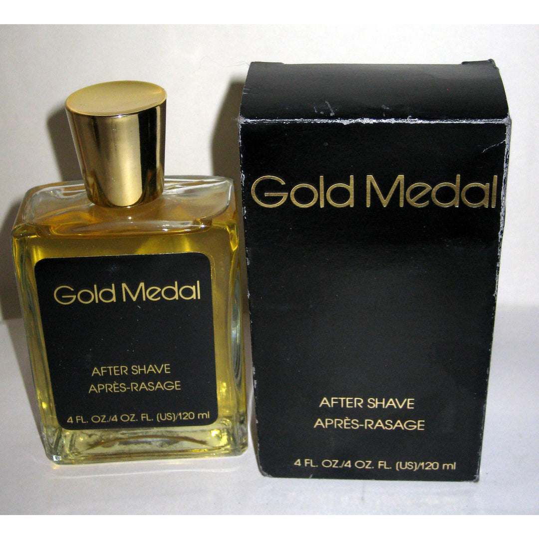 Vintage Gold Medal After Shave By Rose Marie