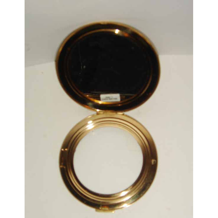 Vintage Art Deco Lady Compact By Stratton