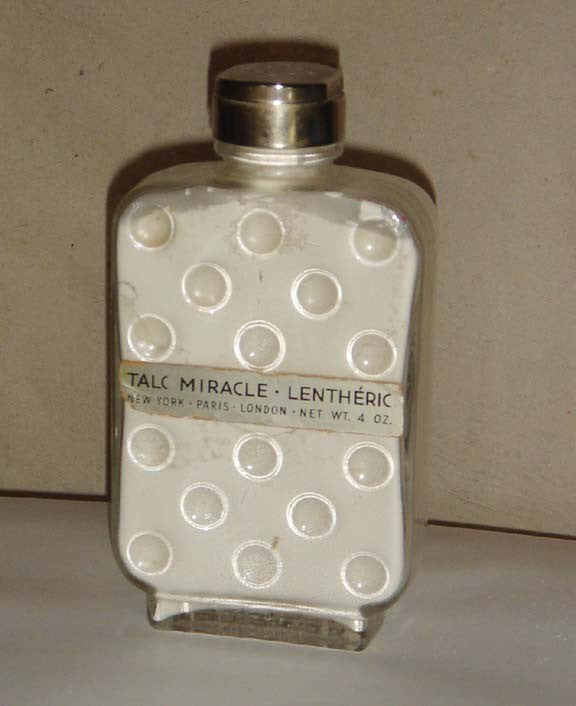 1939 Lentheric Miracle Talc Powder