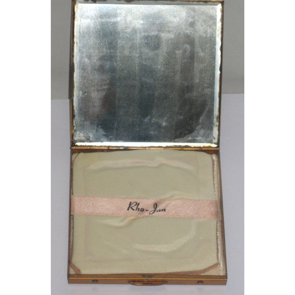 Vintage Bakelite Mirrored Compact By Rho-Jan