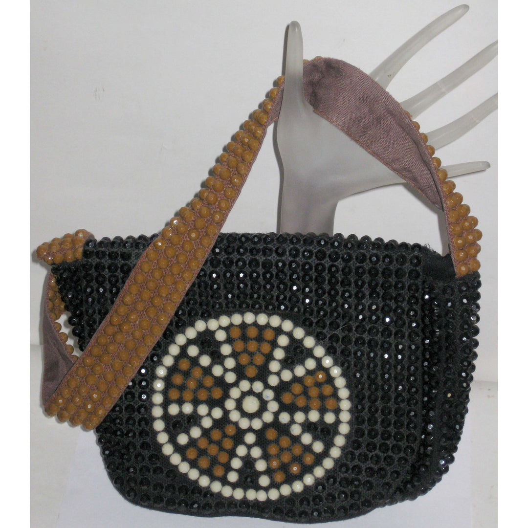 Vintage Beaded Shoulder Purse By Roger Van S.
