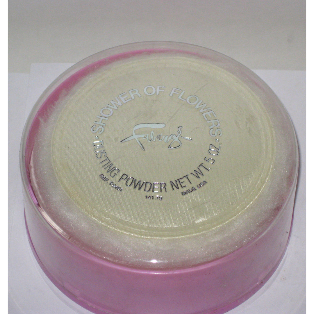 Vintage Shower Of Flowers Dusting Powder By Faberge