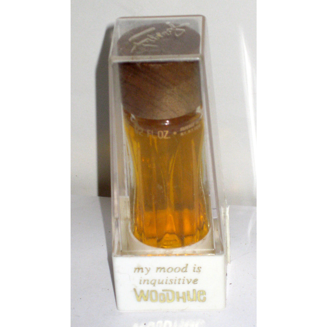 Vintage Woodhue Cologne Lucite Cased By Faberge