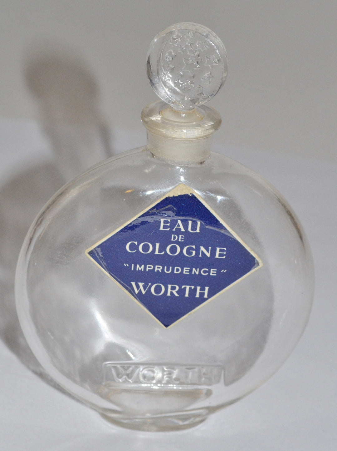Vintage Imprudence Eau De Cologne Bottle By Worth