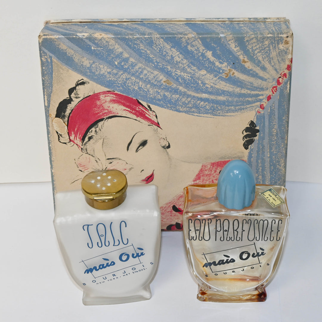 Vintage Mais Oui Fragrance &amp; Talc Coffret Set By Bourjois