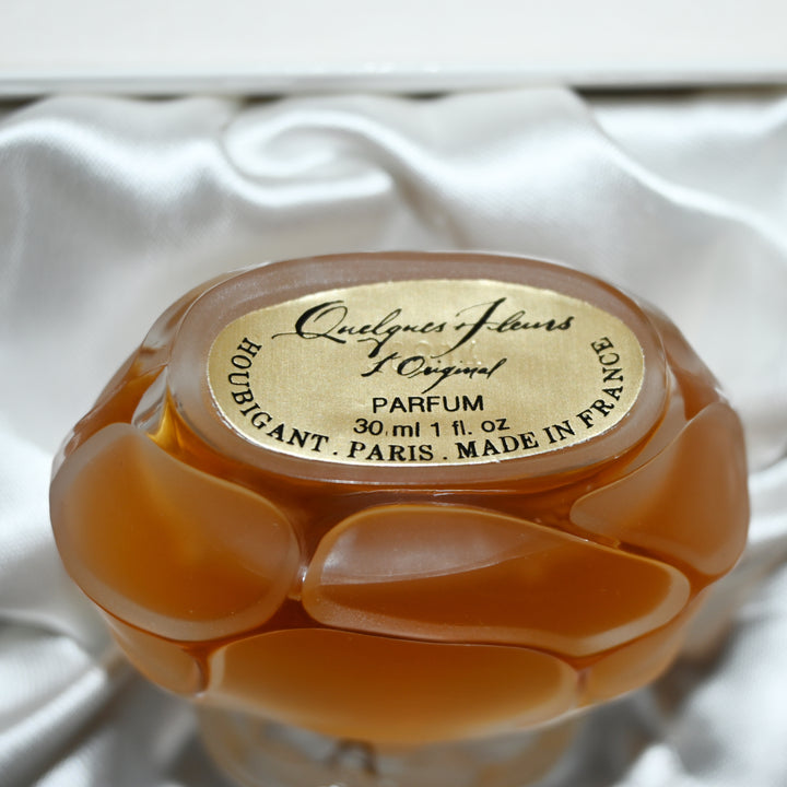 Quelques Fleurs L’Original Parfum 30 ml bottle label