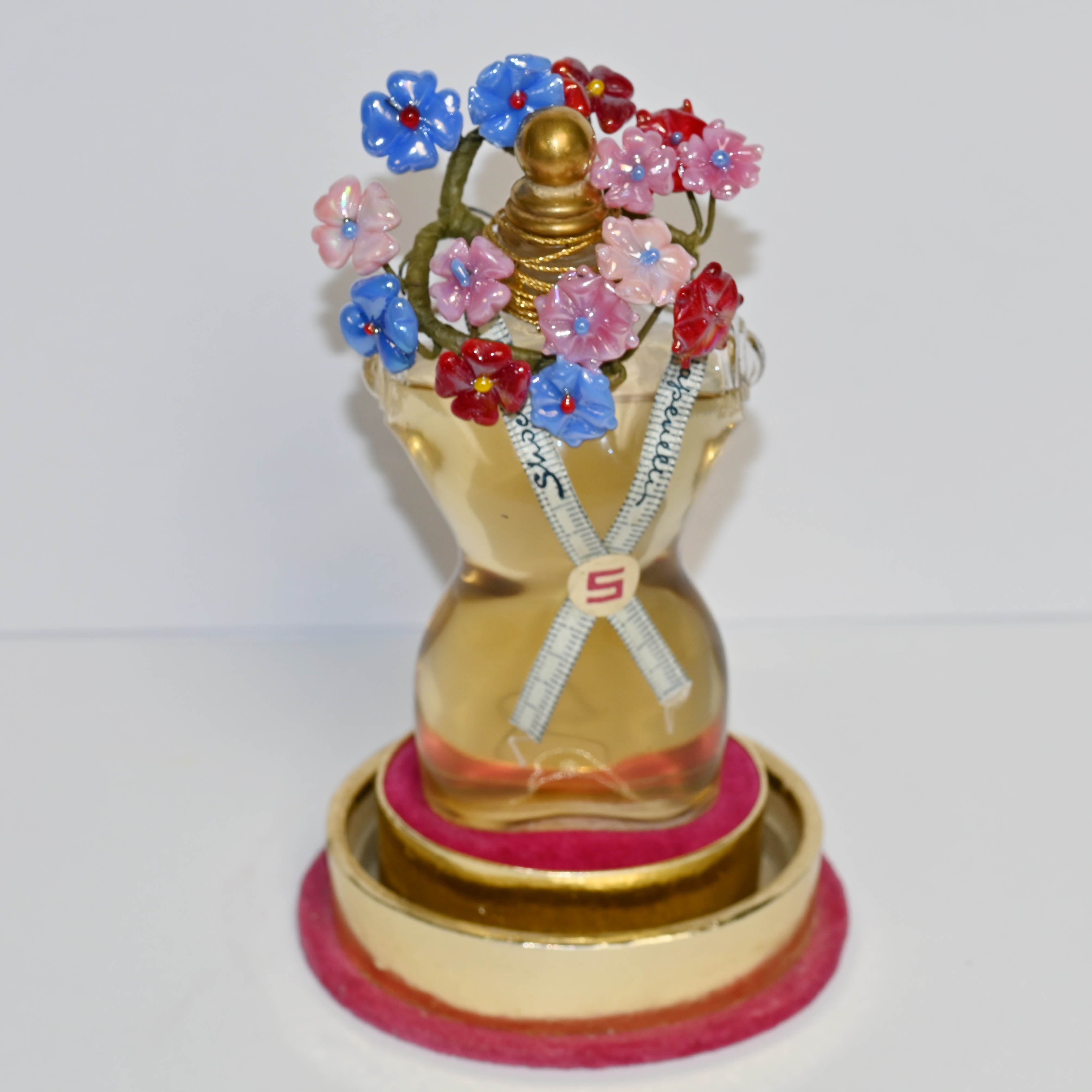 Vintage Shocking Dressmaker Perfume Bottle By Schiaparelli