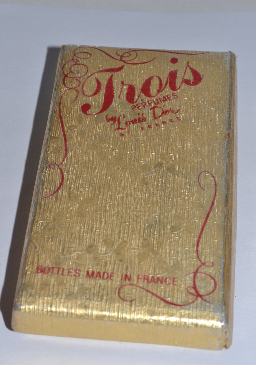 Trois perfume set by Louis D'Or, presentation box