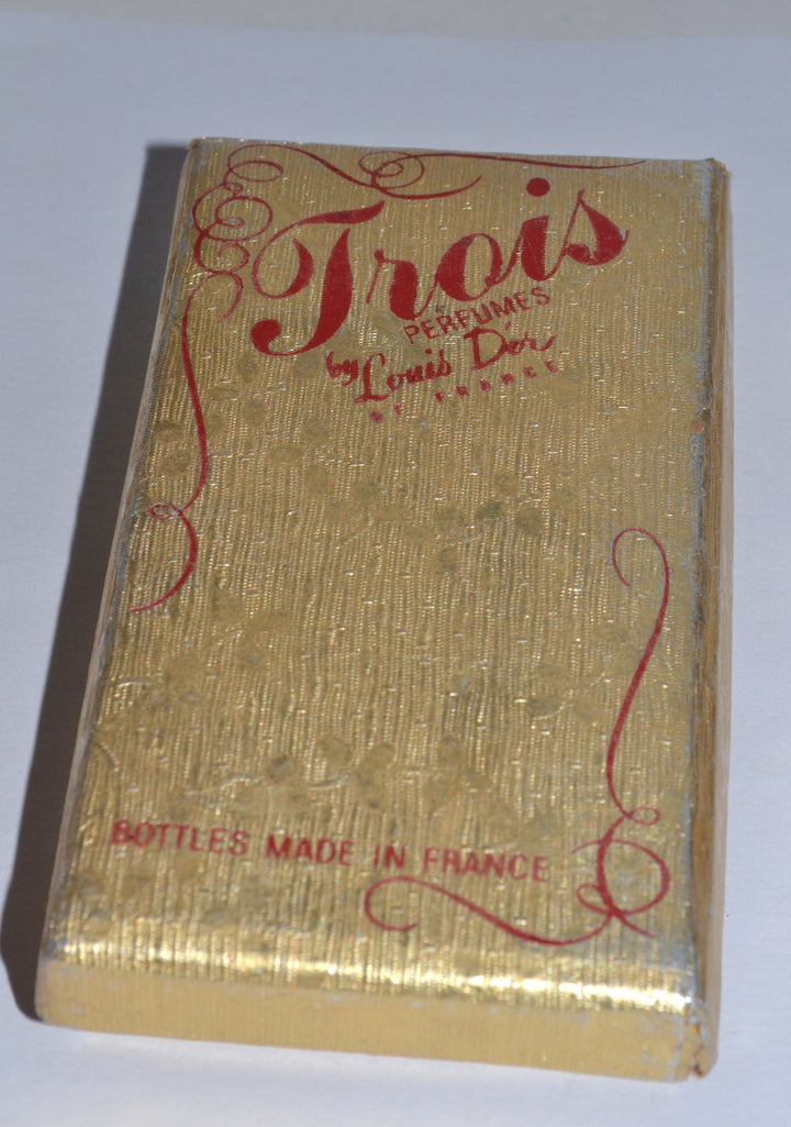 Trois perfume set by Louis D'Or, presentation box