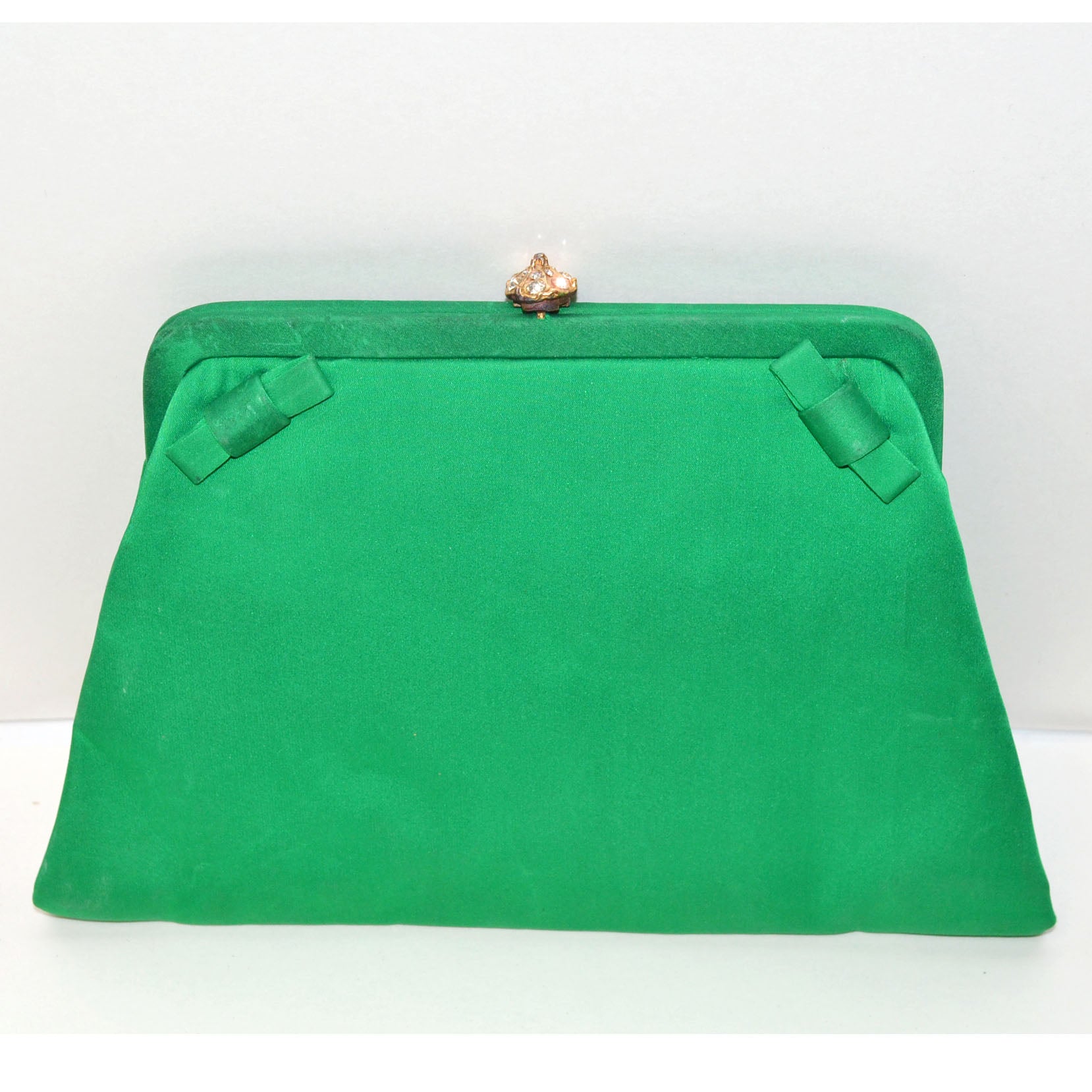 Emerald green leather purse outlet