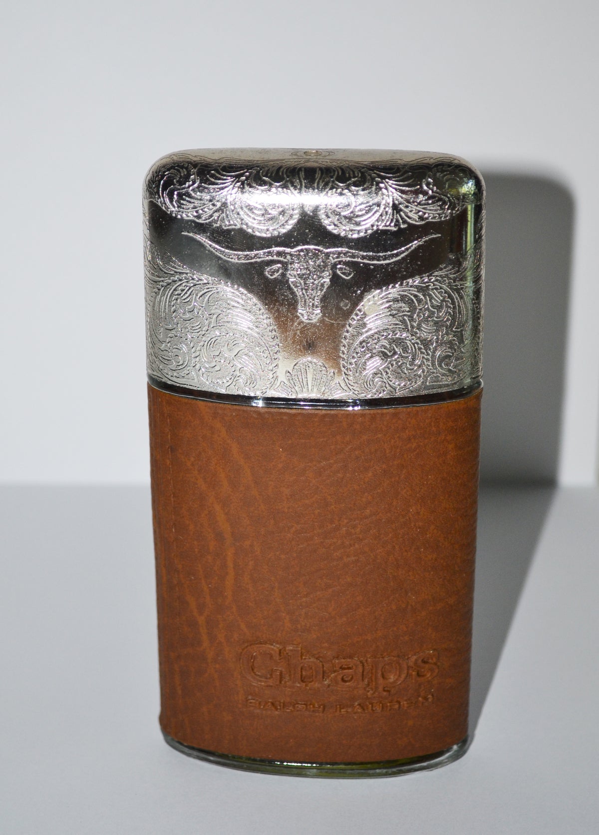 Vintage Chaps Refillable Leather Cologne Bottle By Ralph Lauren ...